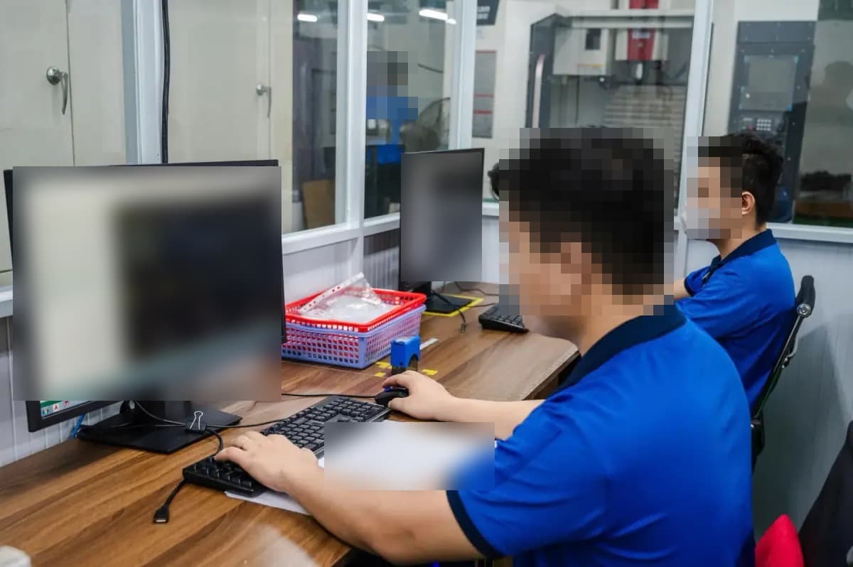 Engineering workstations used for CAD and CAM work