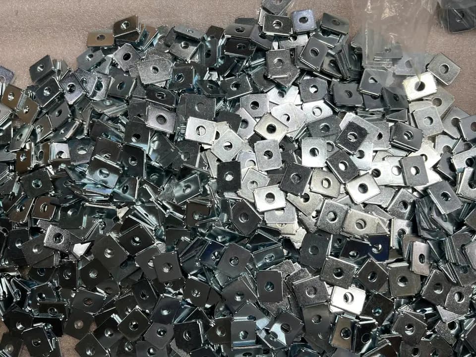 Representative surface-finished sample washers