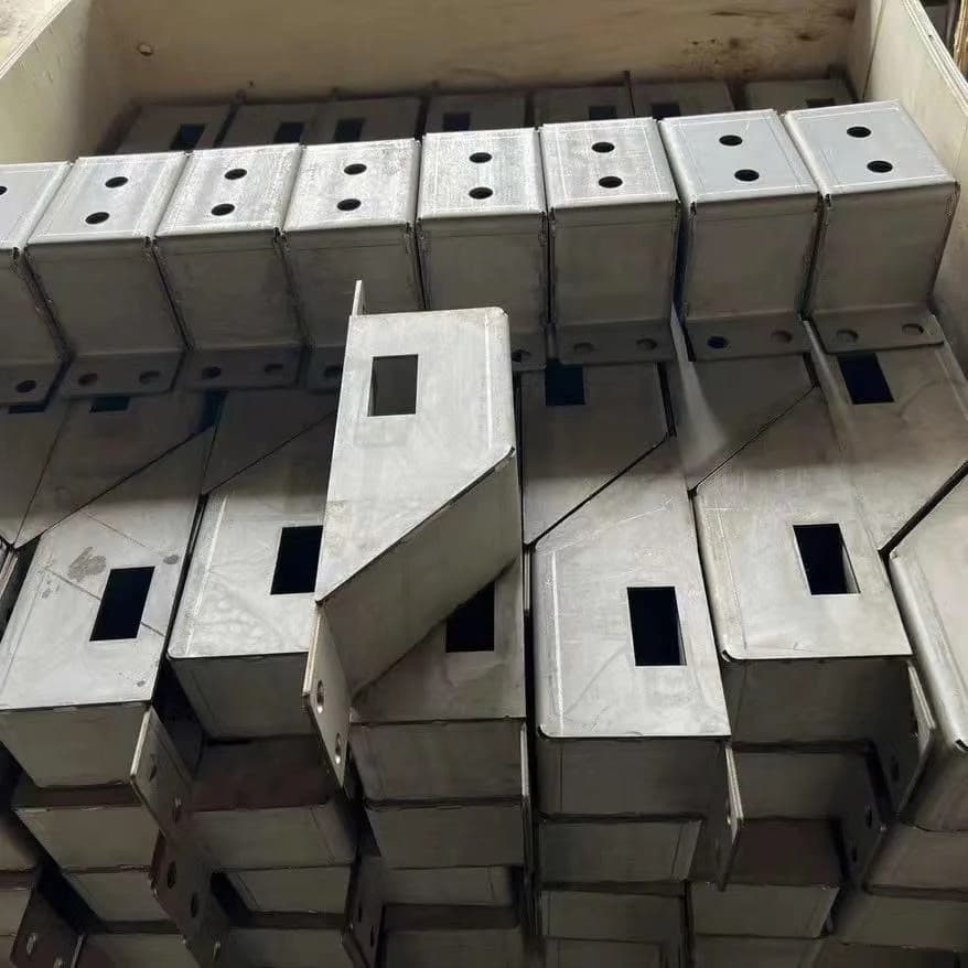 Cut and formed sheet-metal boxes