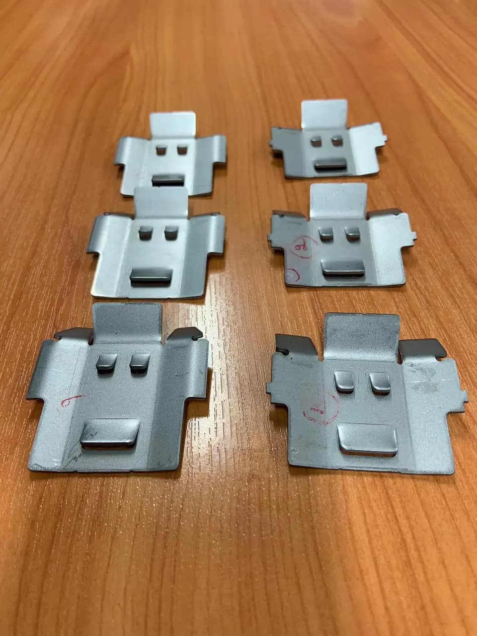 Representative sample metal component