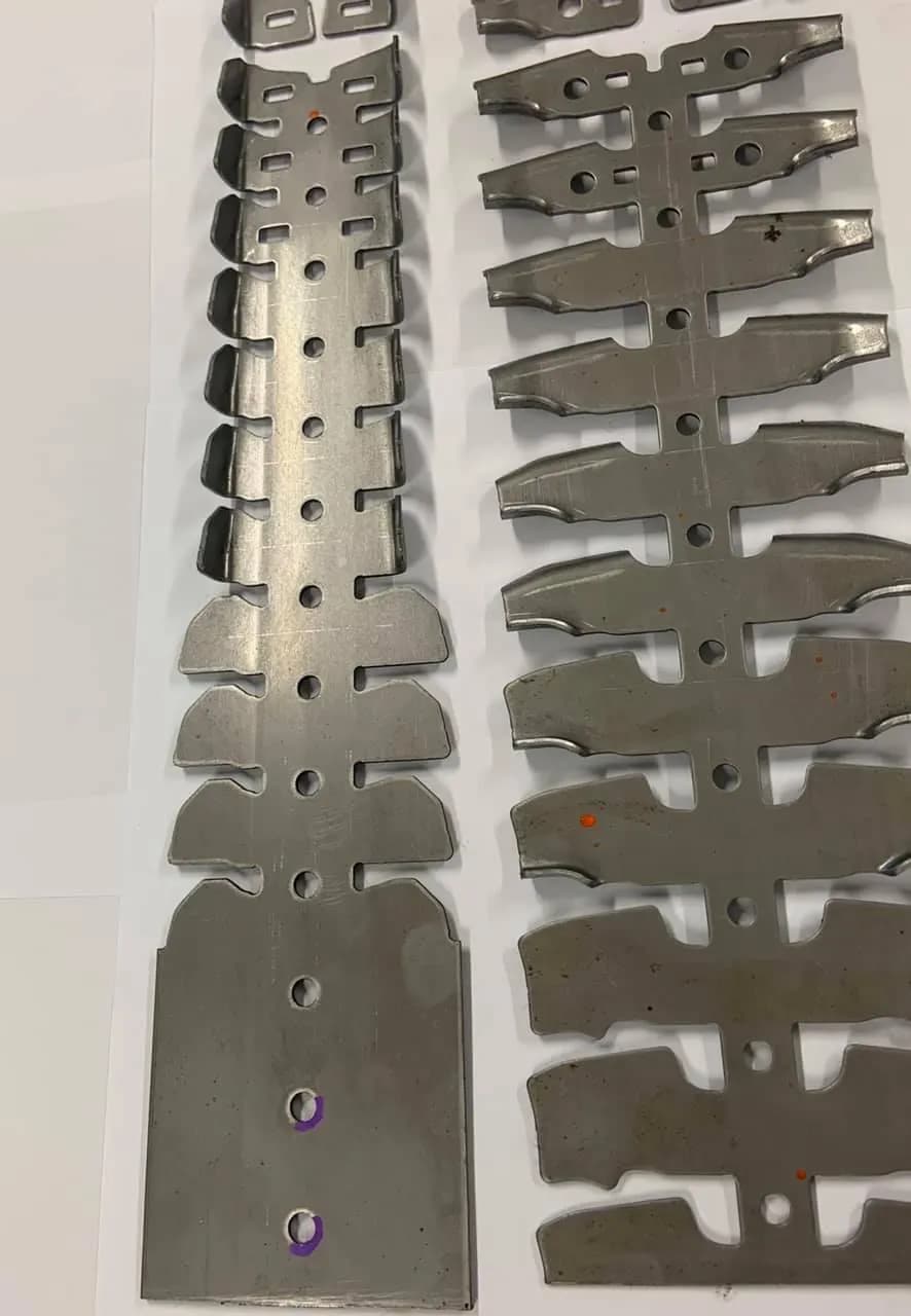 Representative sample metal component